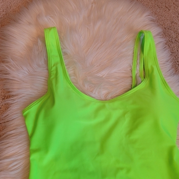 2/$20 NWOT Neon One Piece Swim Suit S - Picture 4 of 8